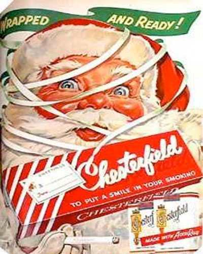 Does Santa Smoke Cigarettes? Thanks To Ad Agencies, He Did In The 1930s.