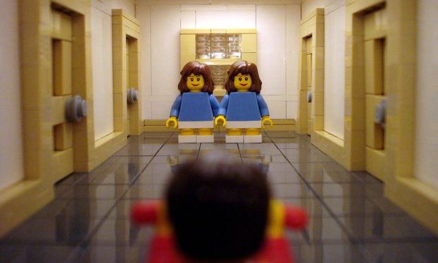 Famous Movie Scene From The Shining Created In Lego