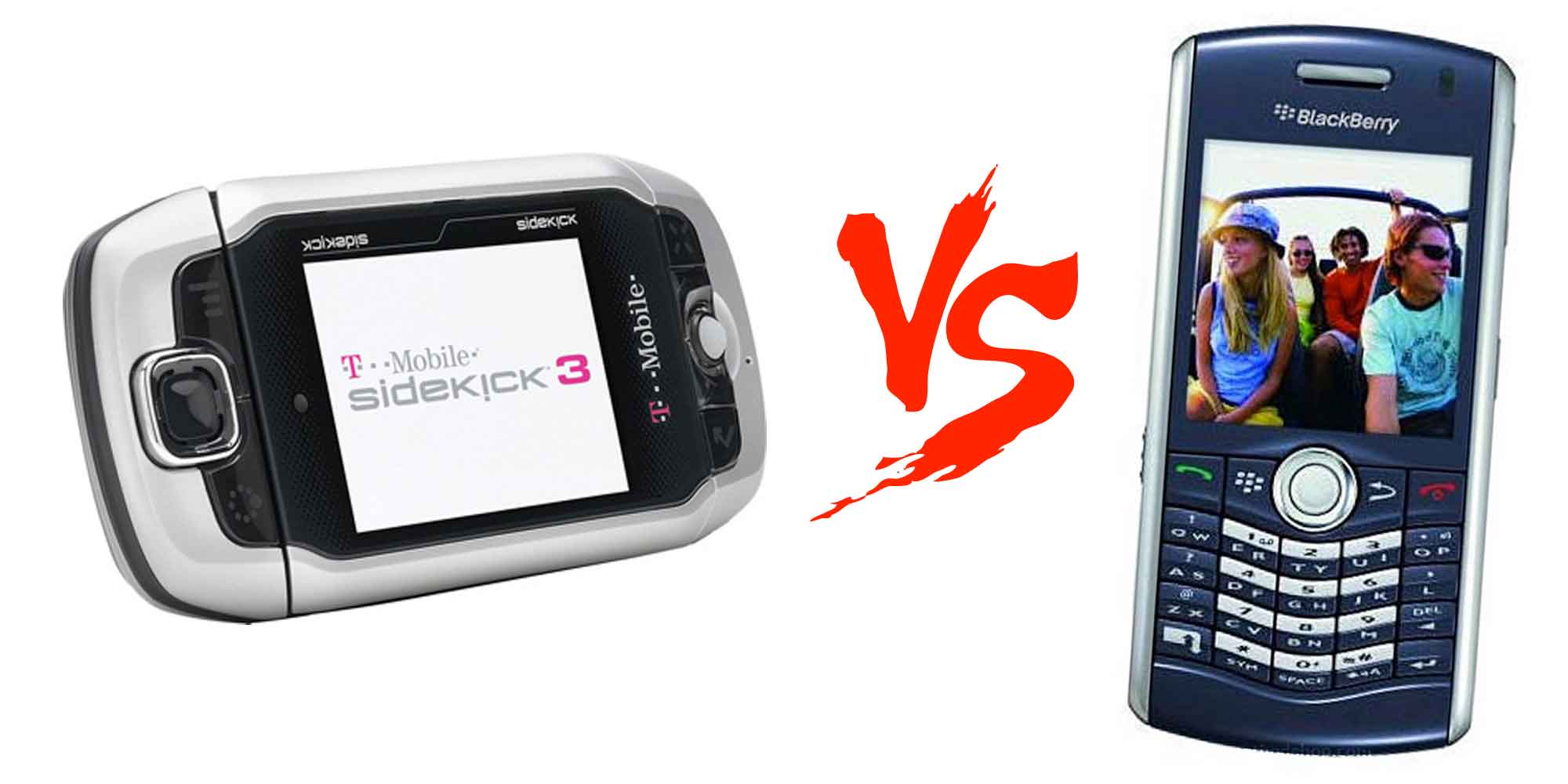 Blackberry Pearl vs SideKick 3: Smartphone Showdown (2006)