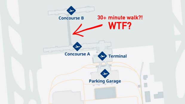 Slc Airport Map