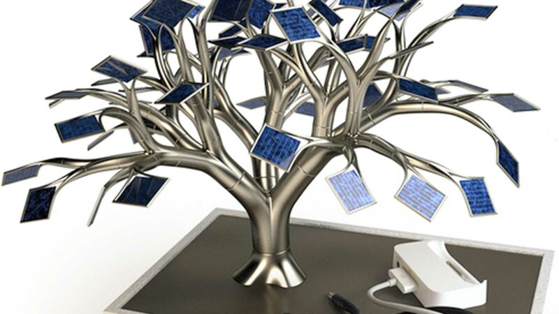 Solar Powered Bonsai Tree