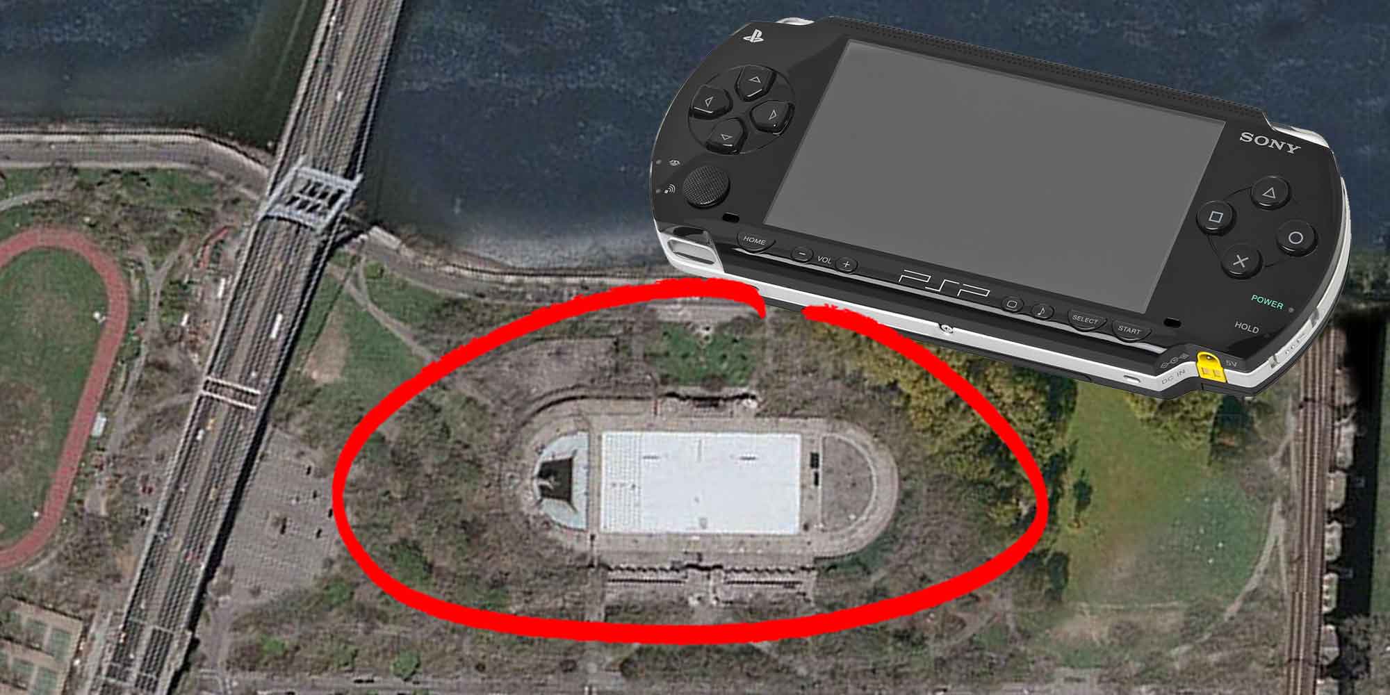 Google Maps User Finds A Giant Sony PSP In New York City