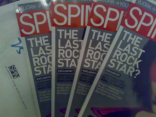 Stack Of Spin Magazines