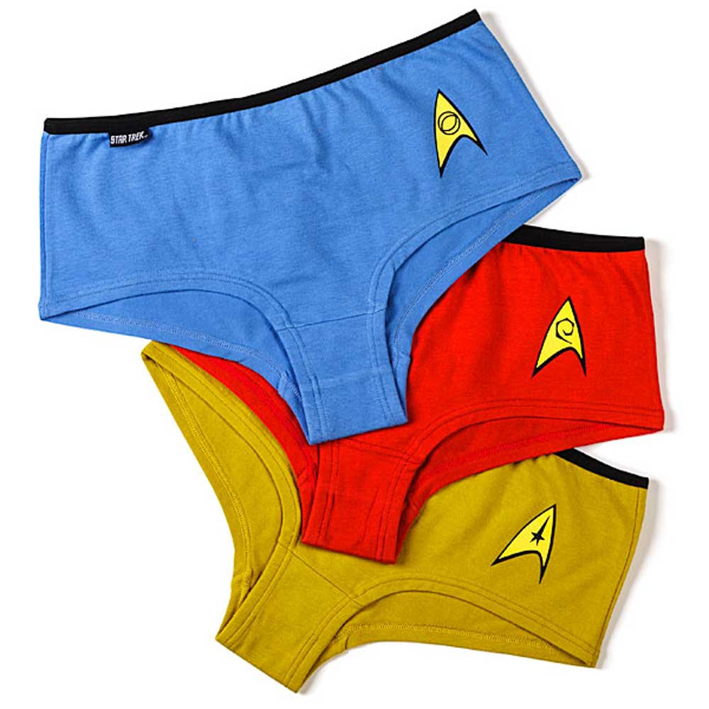 ladies star trek underwear