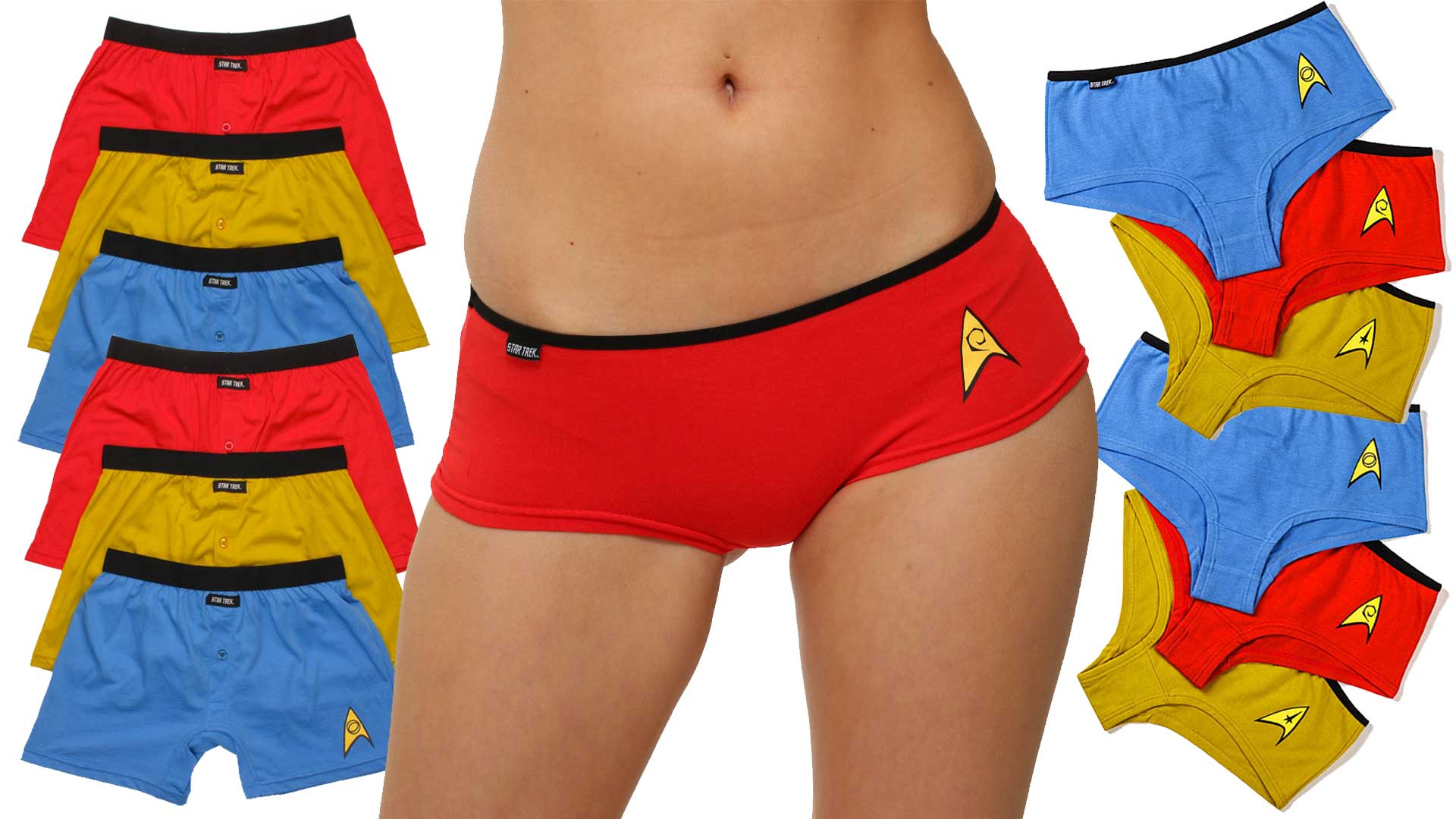 Stun Your Partner In The Bedroom With Sexy Star Trek Underwear