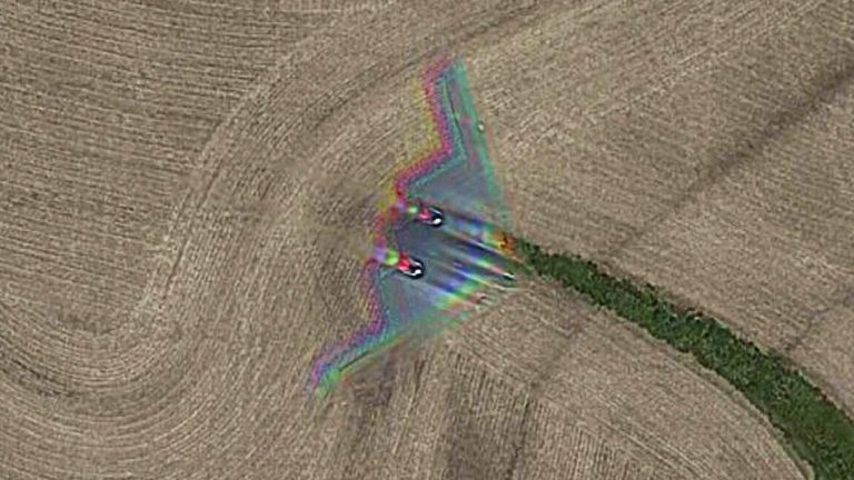 B-2 Stealth Bomber Removed From Google Maps After Being Captured In Mid ...