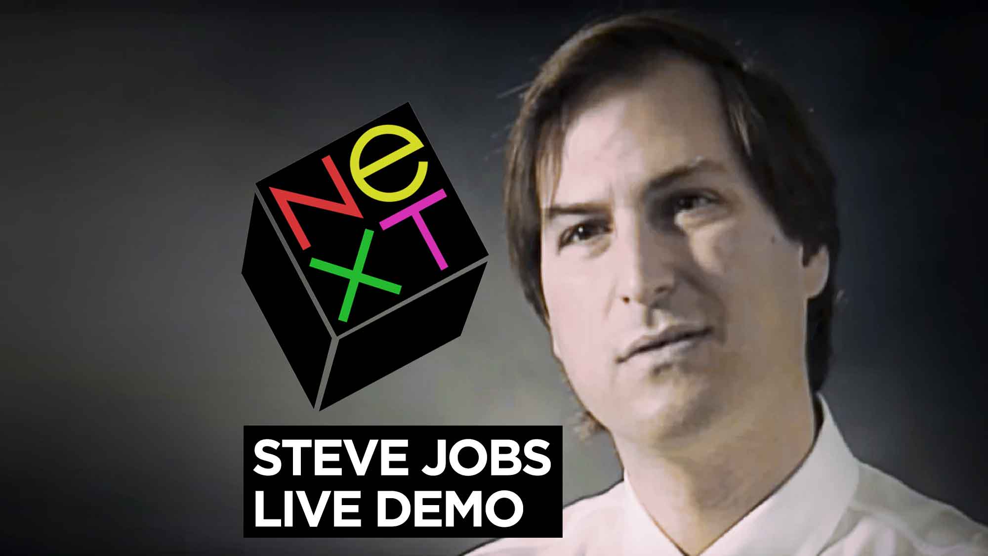 Rare Video Of Steve Jobs Demonstrating The NeXTSTEP Operating System