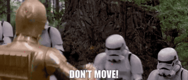 Funny Stormtrooper Quotes: &Quot;Don'T Move!&Quot; (Droids Capture) - Star Wars: Episode Vi – Return Of The Jedi - Famous Stormtrooper Quotes