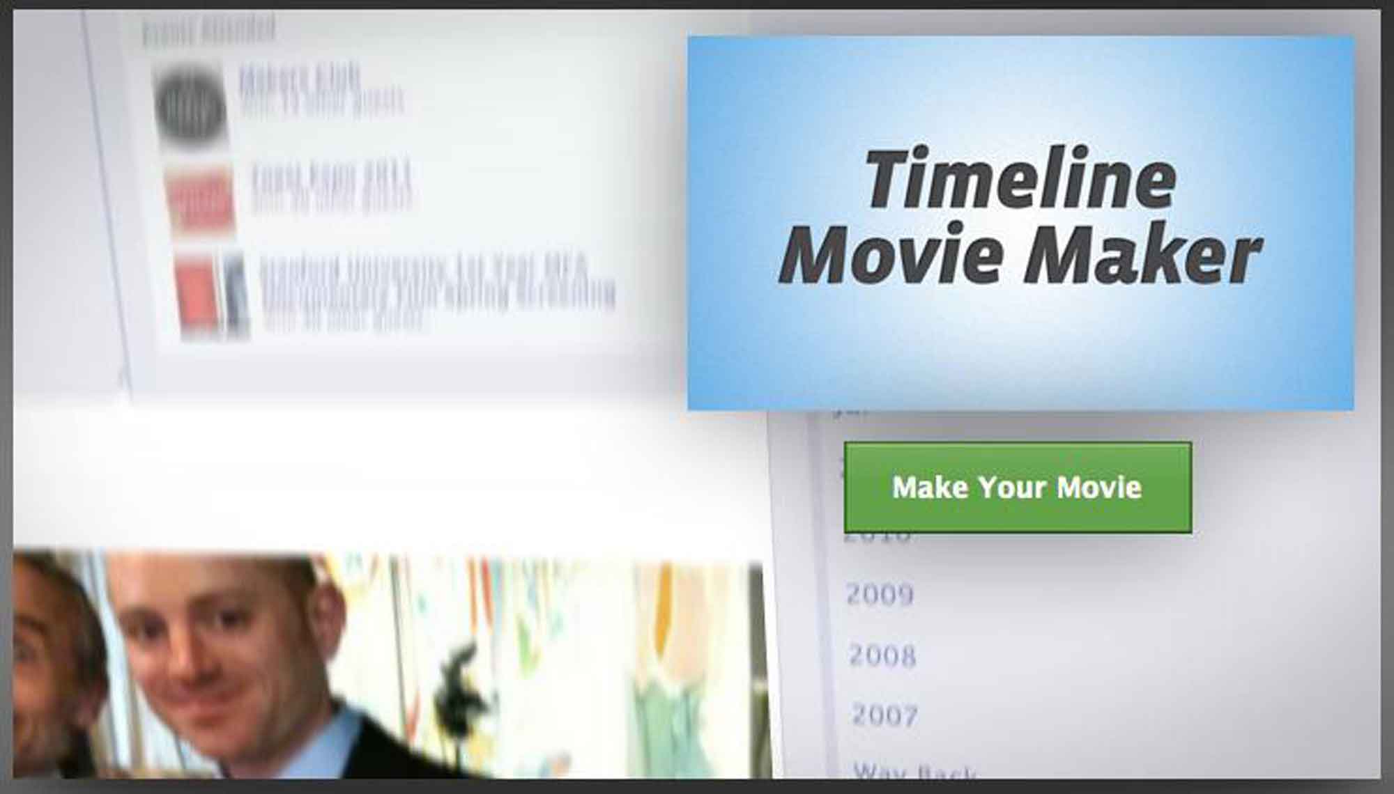 How To Turn Your Facebook Timeline Into An Awesome Movie With Timeline Movie Maker