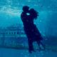 titanic underwater kiss