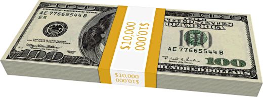$10,000 Dollars: What Does A $10,000 Dollars Look Like?