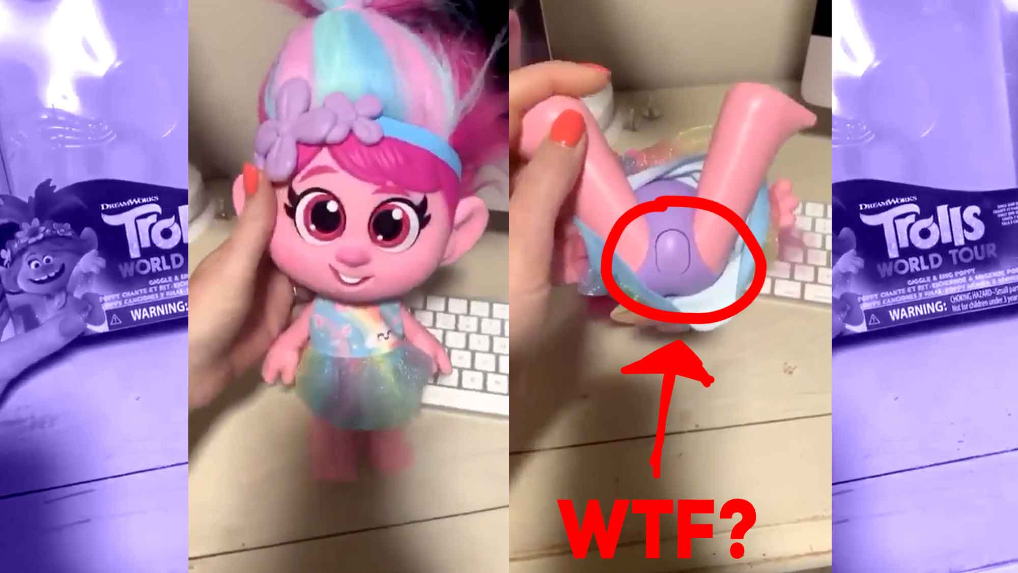 Inappropriate 'Vagina Button' On The Poppy Trolls Doll Outrages Parents