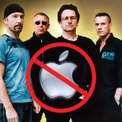 U2 Band Anti Apple