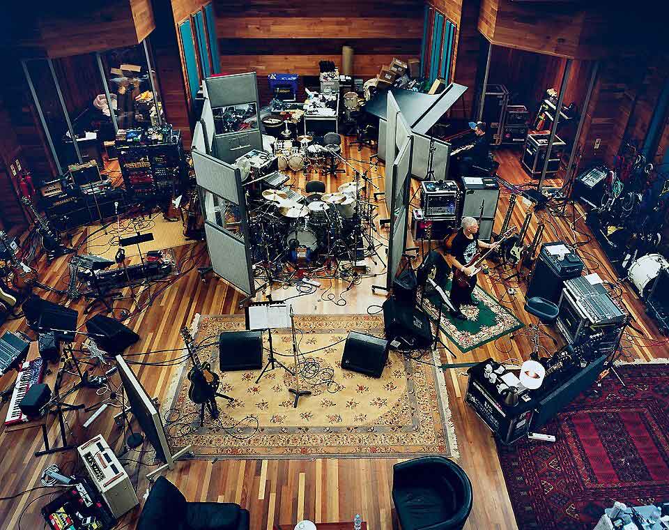 Exclusive Photo From U2's New Recording Studio (2013)