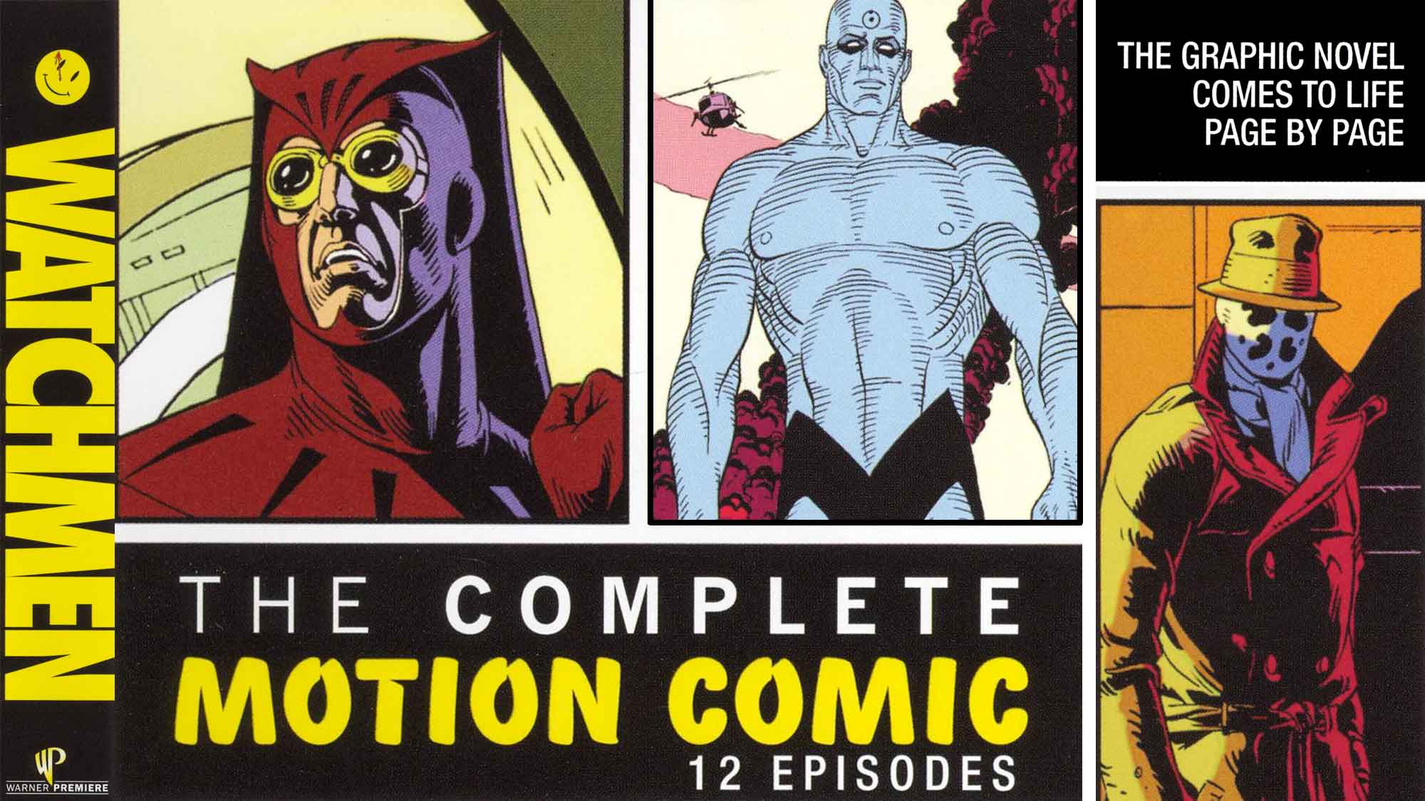 Watchmen Motion Comic Now Available On iTunes (2008)