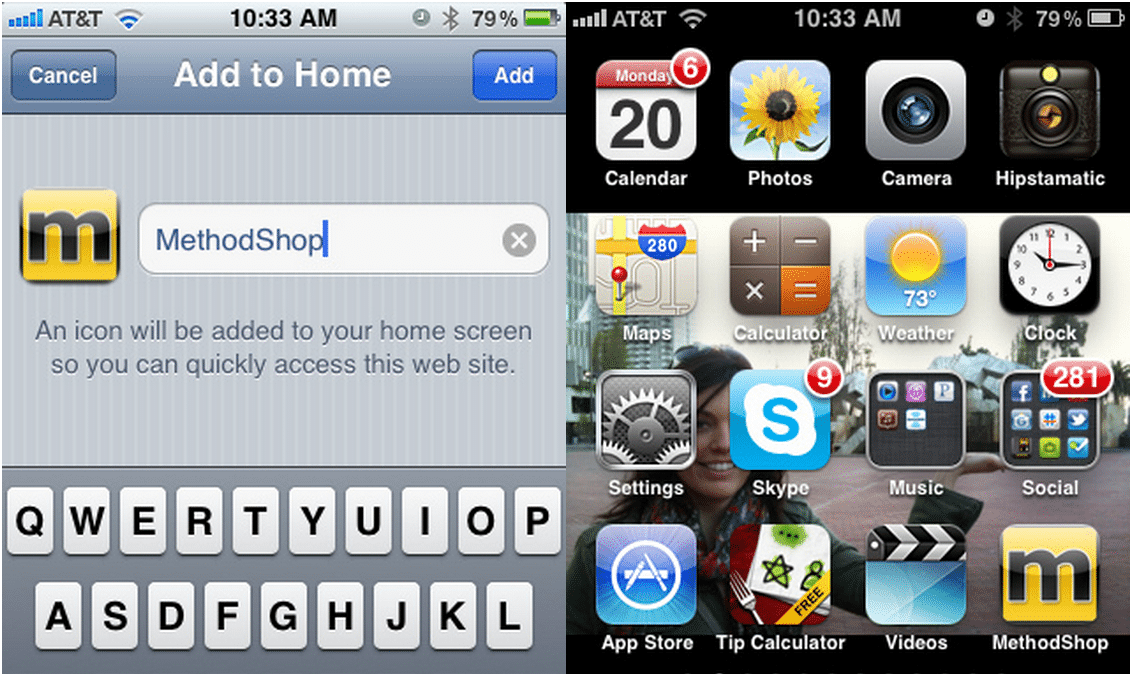 How To Make Your Website an App Icon on Your iPad, iPod Touch or iPhone