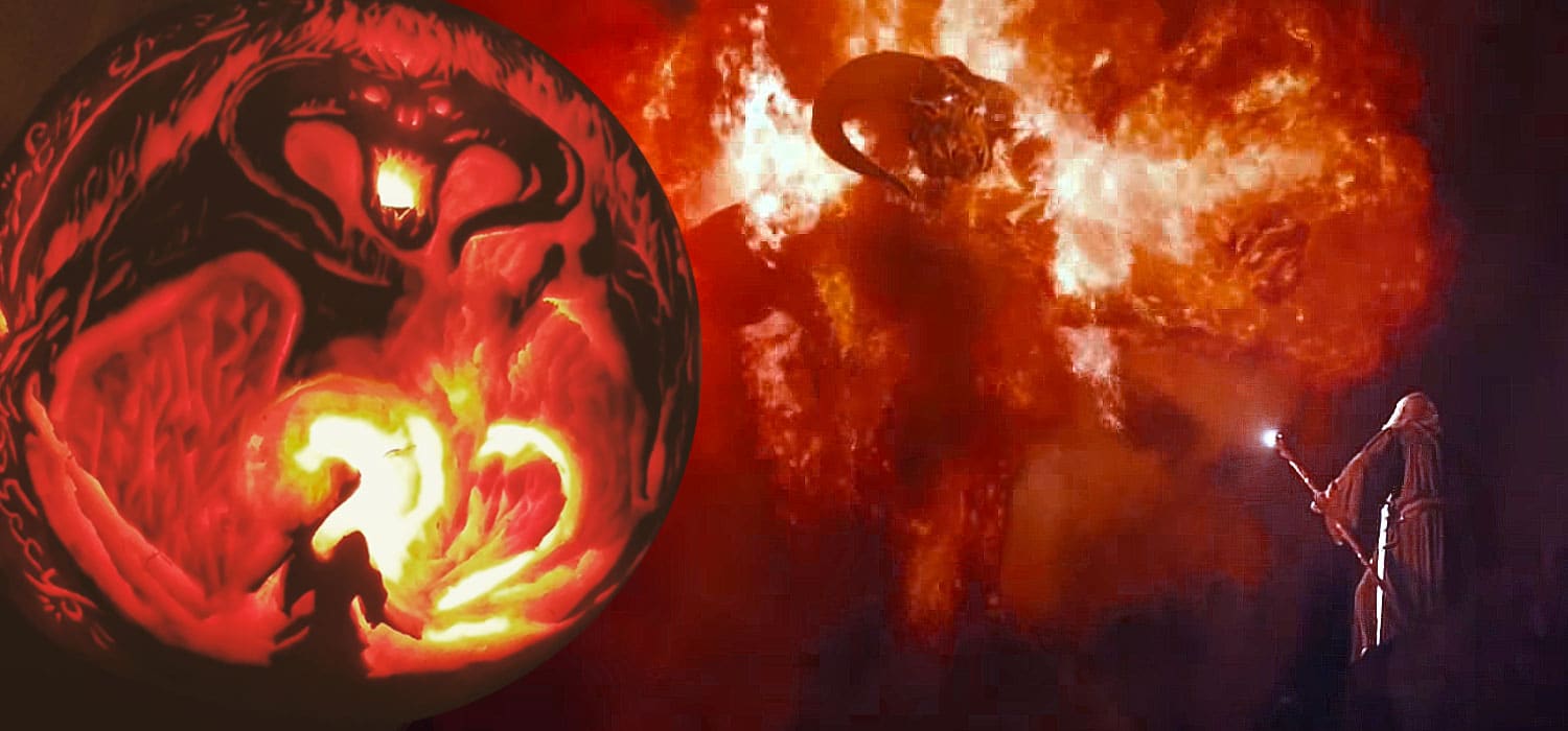 Incredible Lord of The Rings "You Shall Not Pass" Halloween Pumpkin Carving